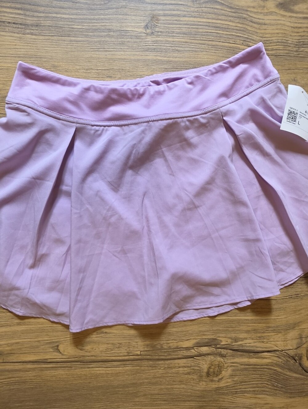 Forever 21 Lavender Pleated Mini Skirt